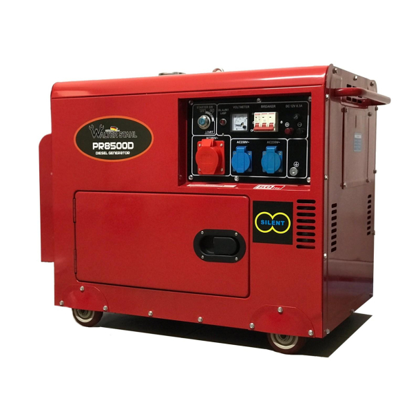 Dieselgenerator PR85000D 5,0 kW, fra WALTER STAHL